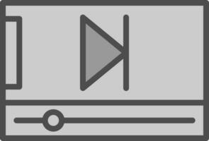 Video Vector Icon Design