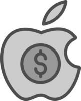 Apple Vector Icon Design