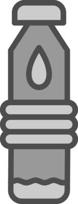 Water bottle Vector Icon Design