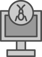 Malware Removal Vector Icon Design