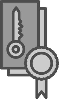 Software Licensing Vector Icon Design