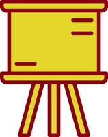 Whiteboard Vector Icon Design