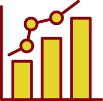 Bar chart Vector Icon Design