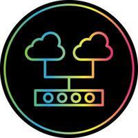 Cloud Support Vector Icon Design