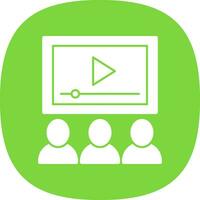 Watching Vector Icon Design