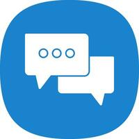 Speech bubble Vector Icon Design