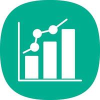 Bar chart Vector Icon Design