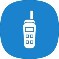 diseño de icono de vector de walkie talkie