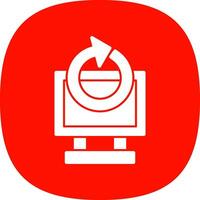 Data Recovery Vector Icon Design