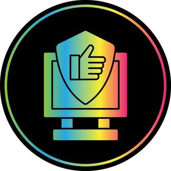 System Reliability Vector Icon Design