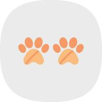 Paw Vector Icon Design