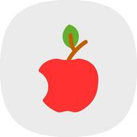 diseño de icono de vector de manzana