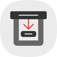 Archive Vector Icon Design