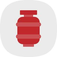 Gas bottle Vector Icon Design