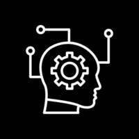 Artificial intelligence Vector Icon Design