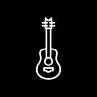 diseño de icono de vector de guitarra