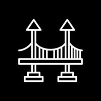 diseño de icono de vector de puente