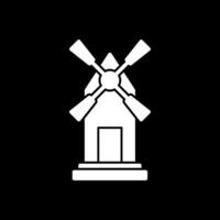 Windmill Vector Icon Design