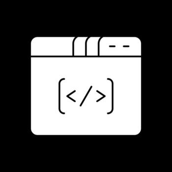 Coding Vector Icon Design