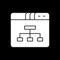 Sitemap Vector Icon Design