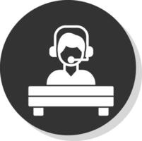 Help Desk Vector Icon Design