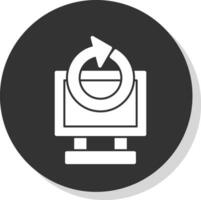 Data Recovery Vector Icon Design