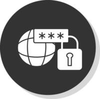 Network Security Vector Icon Design