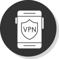 diseño de icono de vector vpn