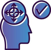 Decision making Vector Icon Design