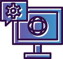 Computer science Vector Icon Design