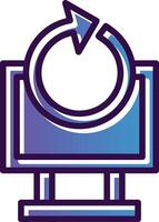 Data Recovery Vector Icon Design