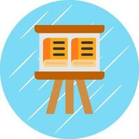 Whiteboard Vector Icon Design