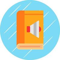 Adudio book Vector Icon Design