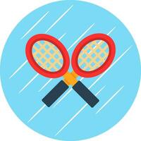 Tennis racket Vector Icon Design