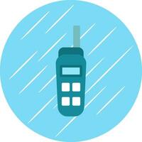 Walkie talkie Vector Icon Design