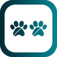 Paw Vector Icon Design