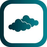 diseño de icono de vector de nube