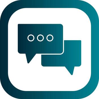 Speech bubble Vector Icon Design