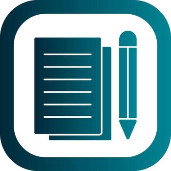 diseño de icono de vector de nota