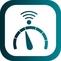 Network Speed Vector Icon Design