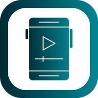 Video Vector Icon Design