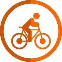 Cycling Vector Icon Design