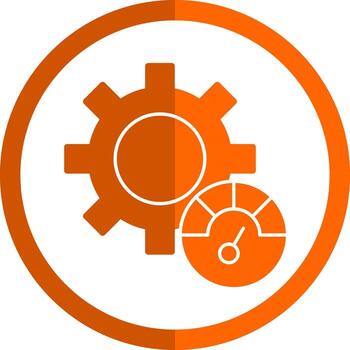 actuación mejoramiento vector icono diseño