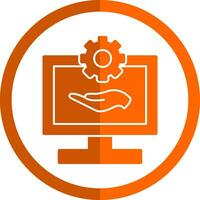 Software Support Vector Icon Design