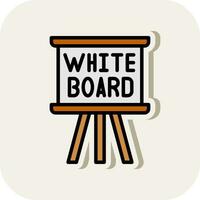 Whiteboard Vector Icon Design