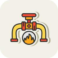 Gas Vector Icon Design