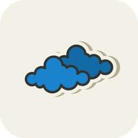 Cloud Vector Icon Design