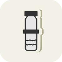 Water bottle Vector Icon Design