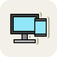 Device Compatibility Vector Icon Design