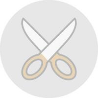 Scissors Vector Icon Design